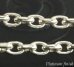 画像8: Small Oval Chain Links & T-bar Necklace