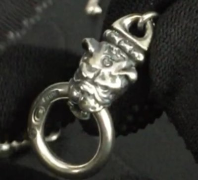 画像3: 4.7Chain With 1/4Old Bulldog & T-bar Necklace