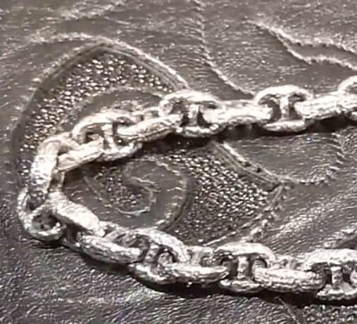 画像4: All Quarter Chiseled Anchor Links Necklace