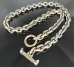 画像5: Hand Craft Chain & Half T-bar Necklace