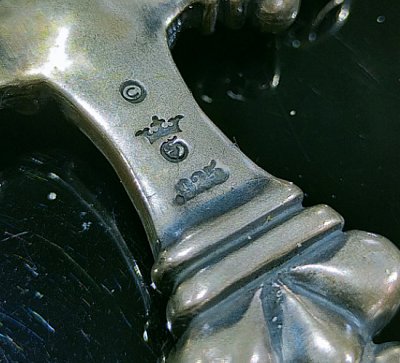 画像6: Half 3 Skulls On 4 Heart Crown Cross Double Face Dagger & Bulldogs Half Small Oval Chain Links Necklace