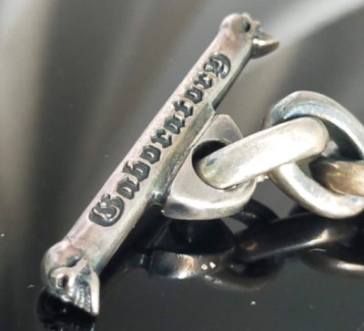 画像11: Single Skull With Macaroni 2 Single Skulls & Small Oval Chain Links Necklace