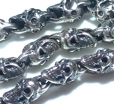 画像7: 1/32 All Skulls Link Necklace