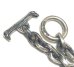 画像4: Quarter Small Oval Chain & Quarter T-bar Necklace