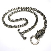 Half Old Bulldog With O-ring & 7chain necklace