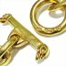 画像5: 10k Gold Half Double Triangle Anchor Chain Links Nacklace (5)