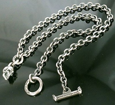 画像3: Quarter Skull & 6Chain Necklace