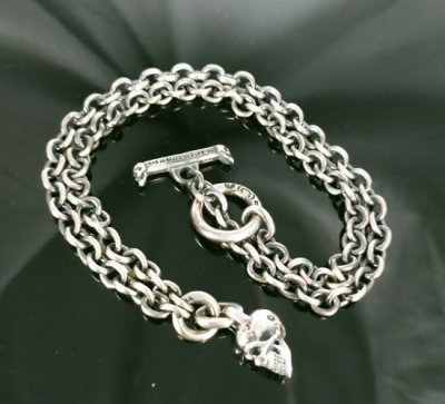 画像4: Quarter Skull & 6Chain Necklace