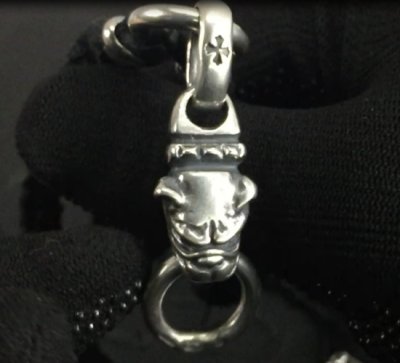 画像9: Half Old Bulldog braid Leather Necklace