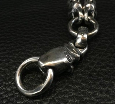 画像9: Half Old Bulldog With 2 Quarter Skulls & 6Chain Necklace