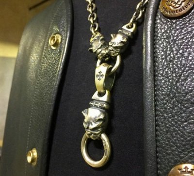 画像10: Old Bulldog With 2Half Old Bulldogs 7Chain Necklace