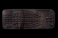Crocodile Head&HornBack Half Wallet