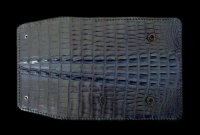 Crocodile Tail W-Spine Long Wallet