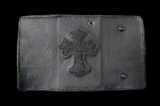 Stingray Traditional Cross Inlay Buffalo Long Wallet
