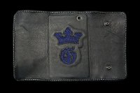 Stingray Traditional G&Crown Inlay Buffalo Long Wallet