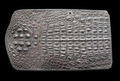 画像1: Crocodile Head Long Wallet