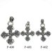 画像15: Half Gothic Cross With Classic H,W,O Pendant