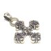 画像1: Half Gothic Cross With Classic H,W,O Pendant (1)