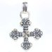 画像7: Gothic Cross With Chevron Bail Pendant