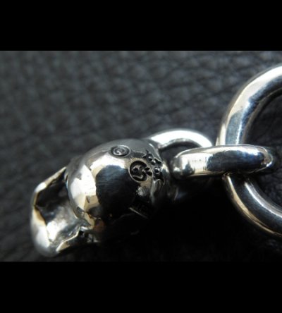 画像11: Bulldog With Single Skull Drop Pendant