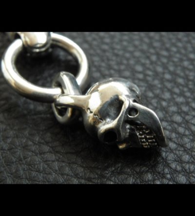 画像9: Bulldog With Single Skull Drop Pendant