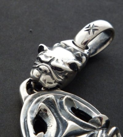 画像4: Old Bulldog & Sculpted Oval Pendant