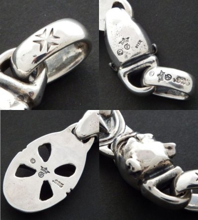 画像8: Bulldog & Cross Oval Pendant