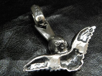 画像5: Wing skull zip pull Pendant