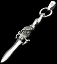 Dagger With Eagle With H.W.O Pendant