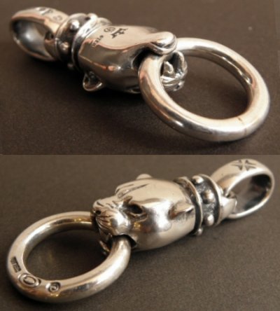 画像5: Panther With Stud Bolo Neck Pendant