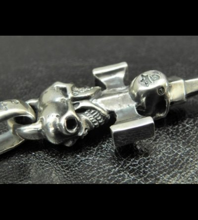 画像4: Half Triple Skull Dagger Square Bottom & H.W.O Pendant