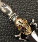 画像7: Gold Skull On Dagger With H.W.O Pendant