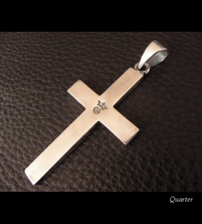 画像10: G&Crown Plain Cross Pendant [Quarter,1/8,1/16]