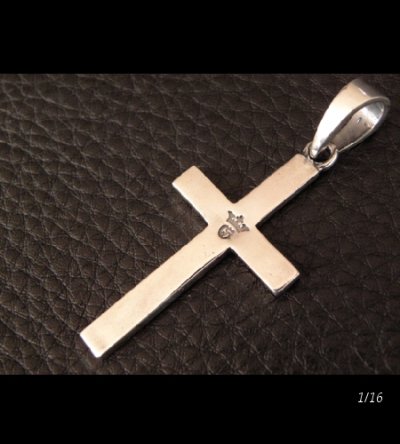 画像18: G&Crown Plain Cross Pendant [Quarter,1/8,1/16]