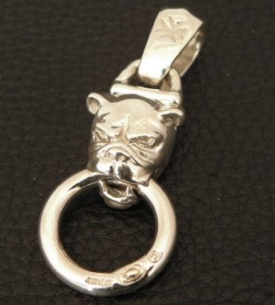 画像7: Bulldog Pendant (Platinum Finish)