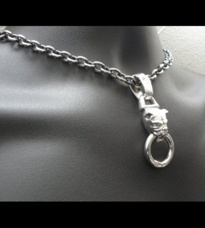 画像13: Bulldog Pendant (Platinum Finish)