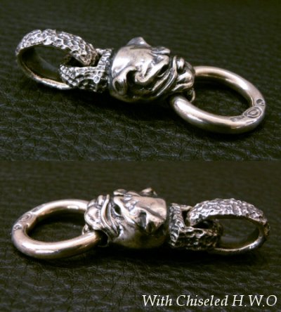 画像17: Old Bulldog With Chiseled Loop Pendant