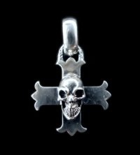 Skull On Constantin Cross & H.W.O Pendant