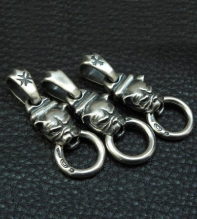 画像8: Half Bulldog Boat Chain Neck Pendant