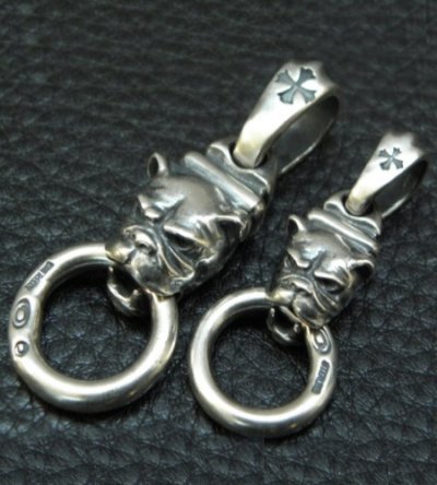 画像15: Half Bulldog Boat Chain Neck Pendant