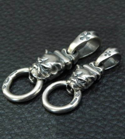 画像14: Half Bulldog Boat Chain Neck Pendant