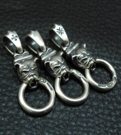 画像13: Quarter Bulldog Boat Chain Neck Pendant