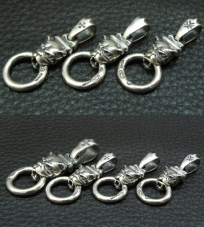 画像14: Quarter Bulldog Boat Chain Neck Pendant