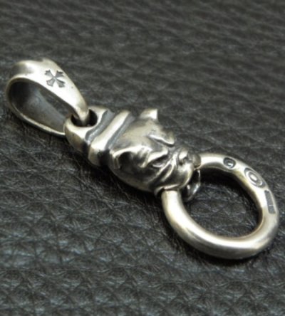 画像7: Quarter Bulldog Boat Chain Neck Pendant