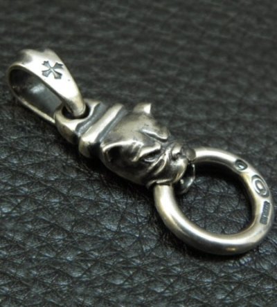 画像8: Quarter Bulldog Boat Chain Neck Pendant