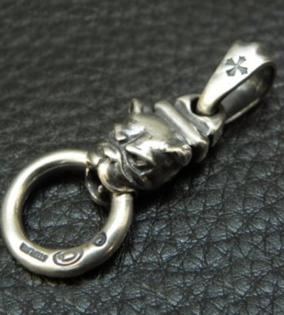 画像5: Quarter Bulldog Boat Chain Neck Pendant