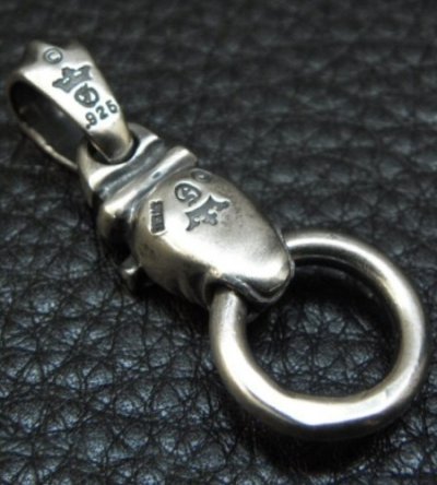 画像4: Quarter Bulldog Boat Chain Neck Pendant