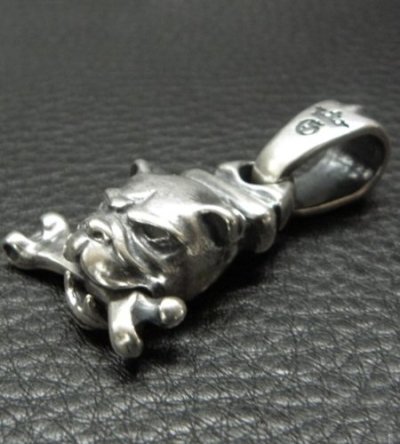 画像5: Bulldog With Bone Boat Chain Neck Pendant