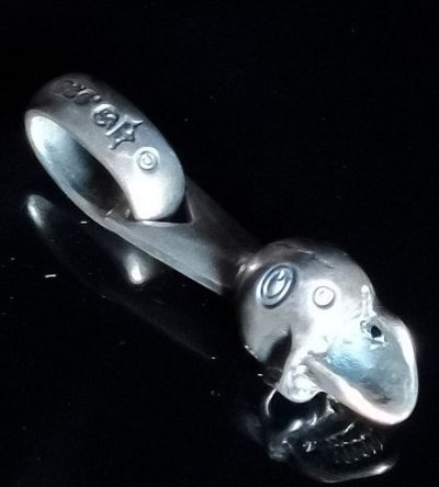 画像8: Single Skull Zipper Pull Pendant