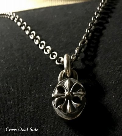 画像8: Cross Oval & Battle-AX Oval Reversible Pendant